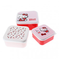 HELLO KITTY PRETTY IN PINK STORAGE POTS